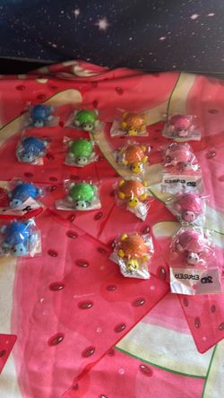 ((15) turtle erasers