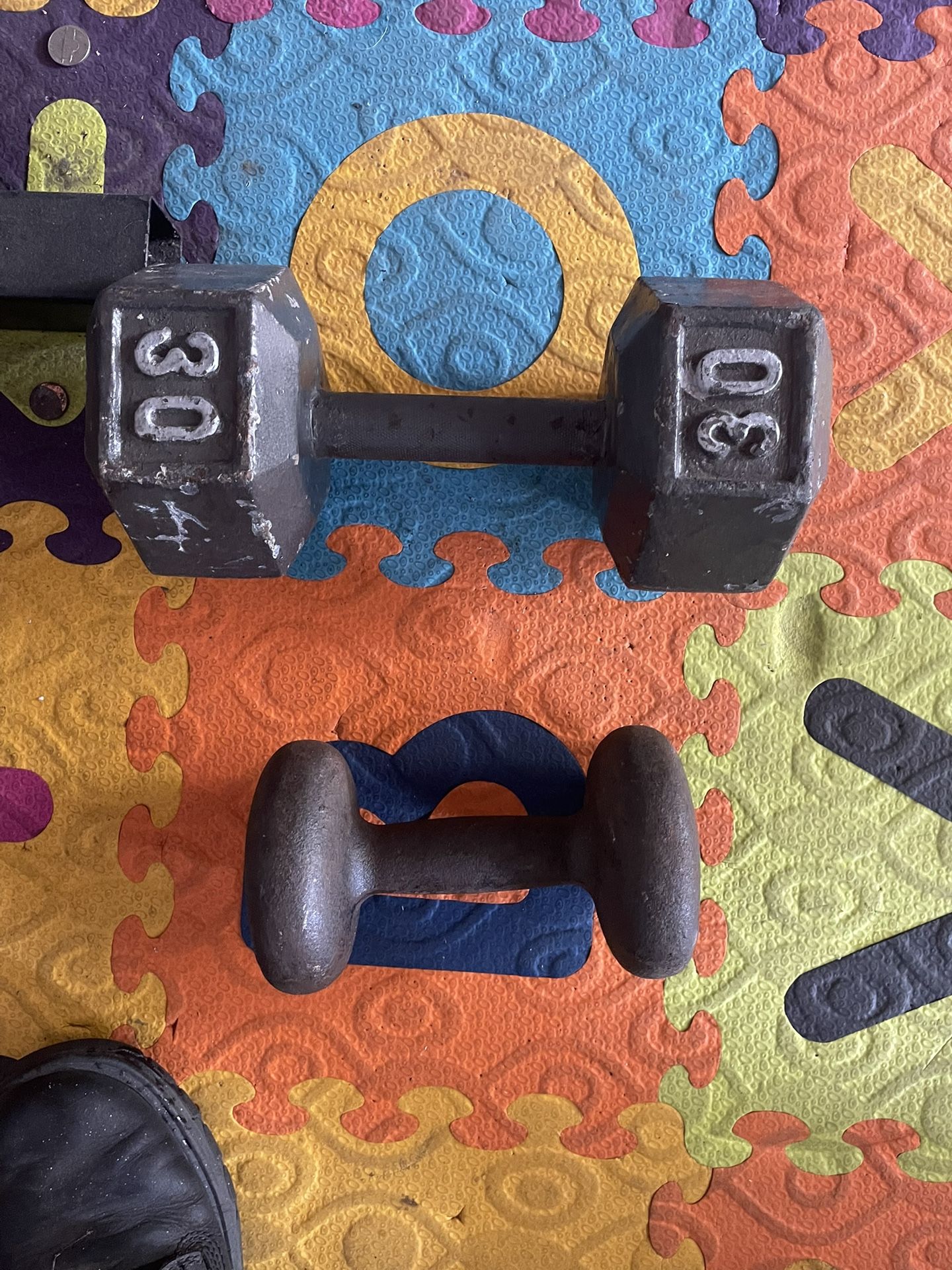 Dumbbells. 15 Dollars