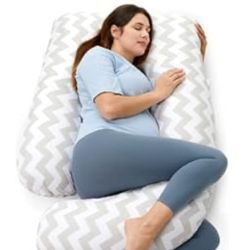 Momcozy Pregnancy Pillows for Sleeping, U Shaped