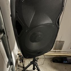 Karaoke Set: Acoustic Audio by Goldwood Wireless Bluetooth LED Light-Up Karaoke Speaker