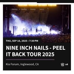 2 Tickets .. Sold Out Show . $650