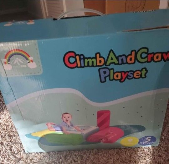 Toddler/baby Climb And Crawl Indoor Inflatable Playset