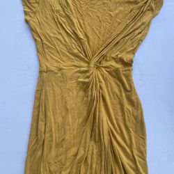 Yellow Bodycon Dress 