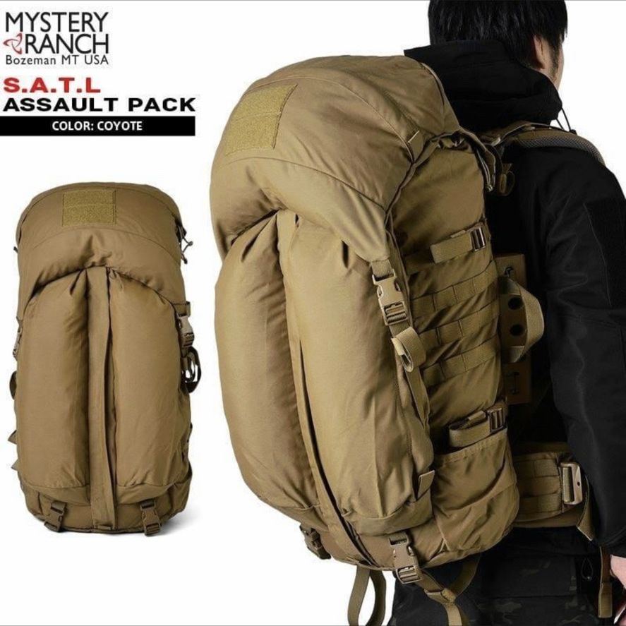 Mystery Ranch Coyote SATL Assault Pack -Size Medium for Sale in