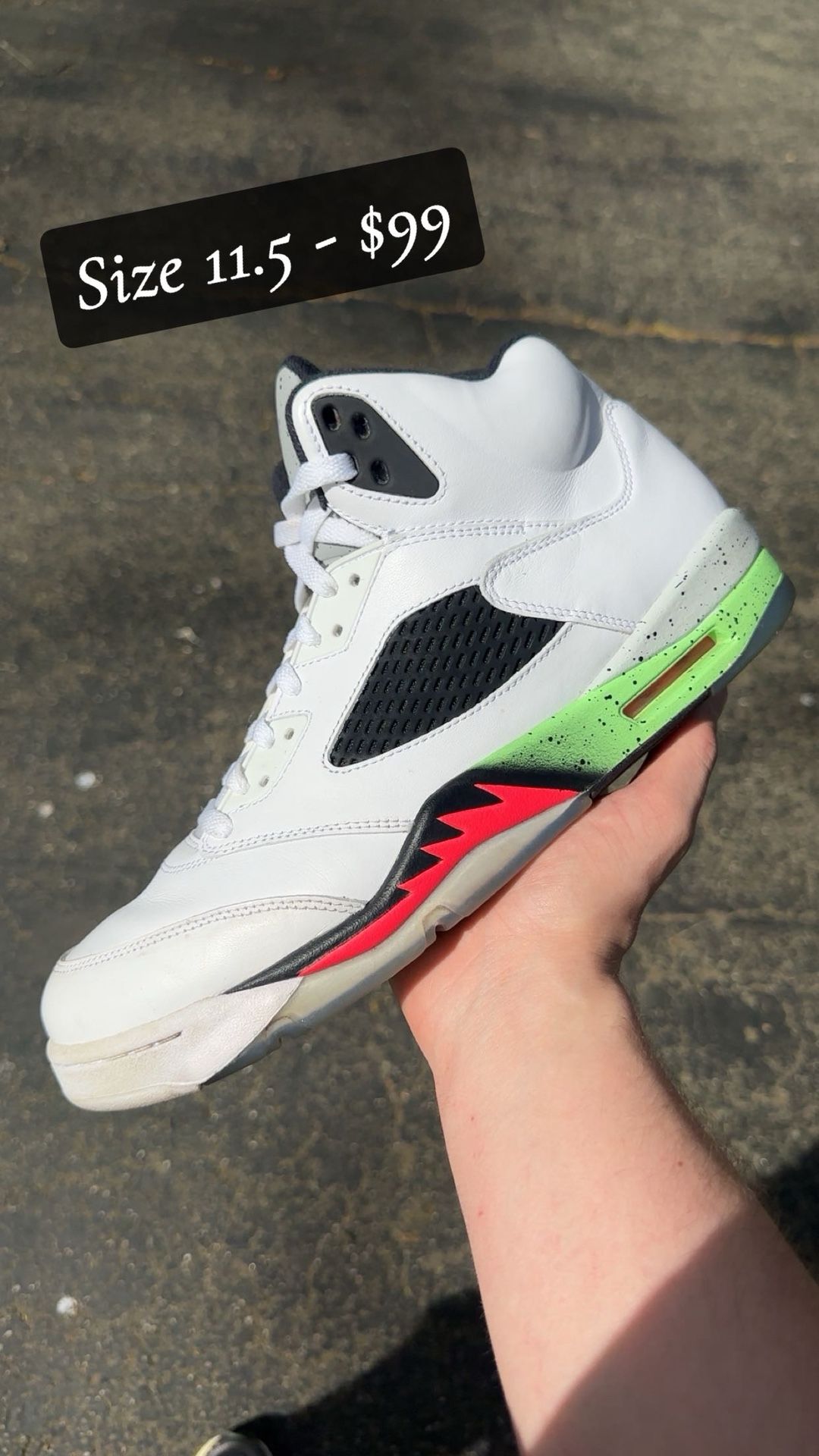 Jordan 5 Retro Pro Star Size 11.5