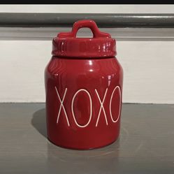 Rae Dunn “XOXO” Baby Red Canister