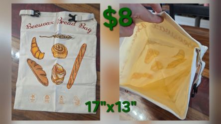 Beeswax bread bag