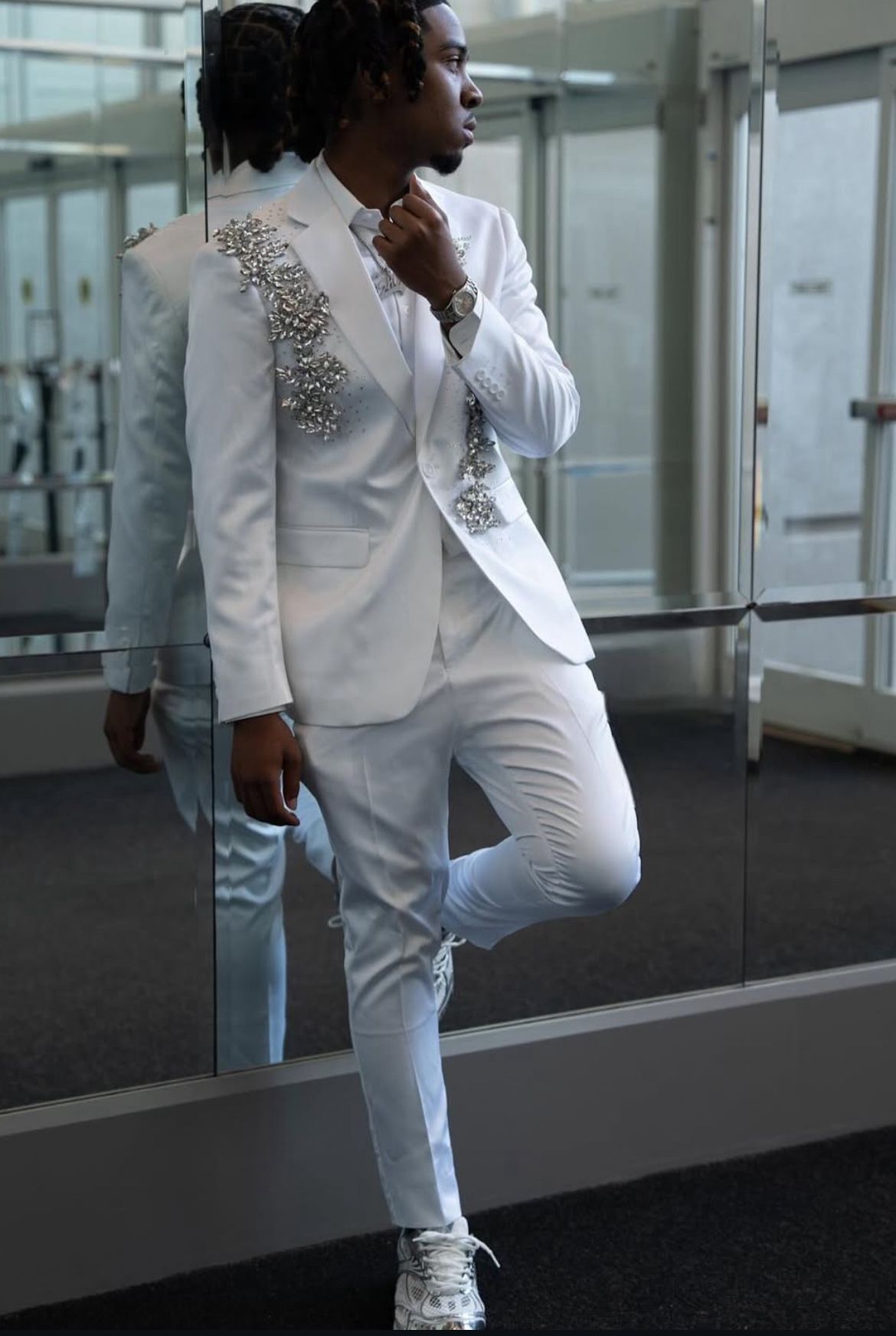 Satin Suit