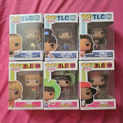 2 sets of TLC funk pops