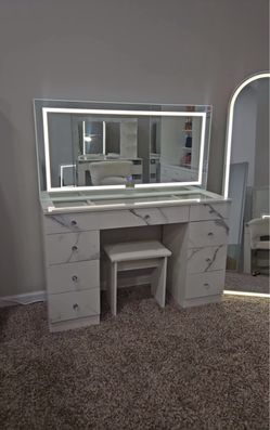 vanity marble glass top