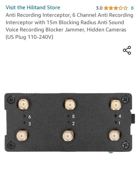 Anti Recording Interceptor
