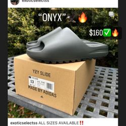 Adidas Yeezy Slides “Onyx”🔥