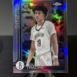 #269 Nolan Traore 2025-26 Topps Chrome - Refractor Rookie