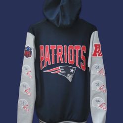 Custom 1 of 1 New England Patriots Varsity Style Jacket