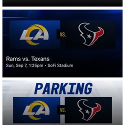 Rams Vs. Texans