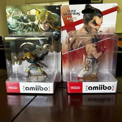 Amiibo Combo - Kazuya & Link (Smash Bro./Tears Kindom)