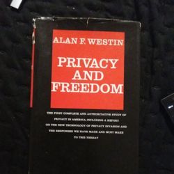 Privacy And Freedom 