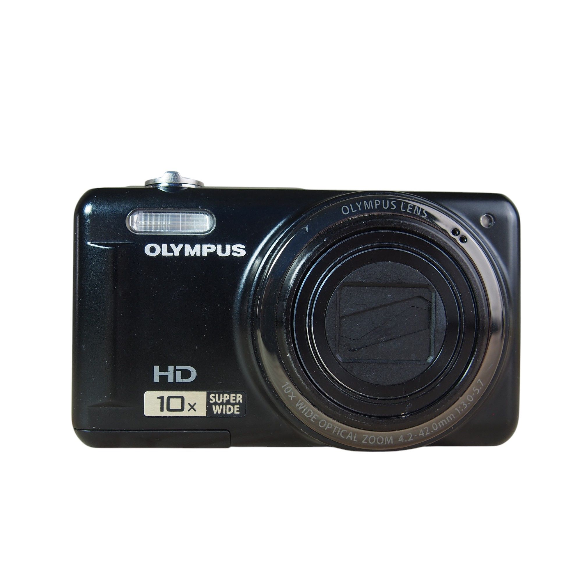 Olympus VR-310 14.0MP Digital Camera Bundle Black w/Charger + Battery Tested EUC Comes with: Camera Charger Battery Wrist Strap *Guaranteed to work! F