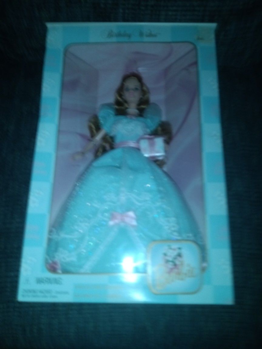 1999 Barbie Birthday Wishes Not Open.