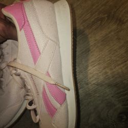 Size 10 Pink Reebok Sneakers 