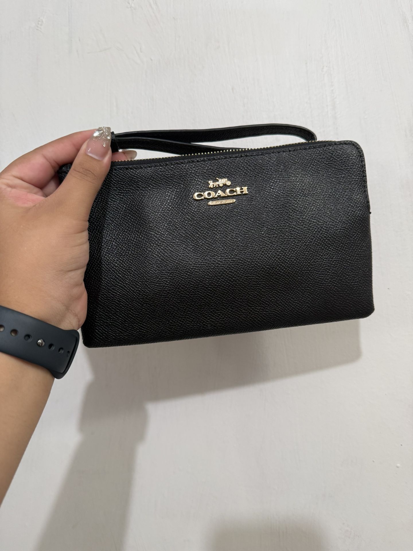 Black Coach Wristlet
