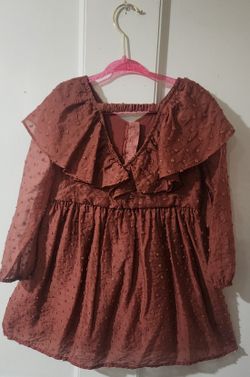 Noralee Claudette Little Girl's Dress - Berry