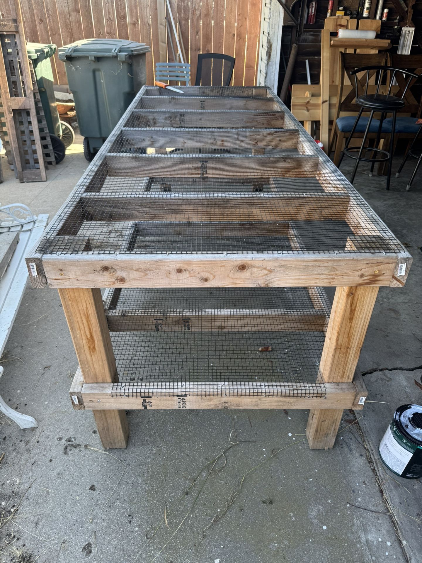 Seed Starting Table