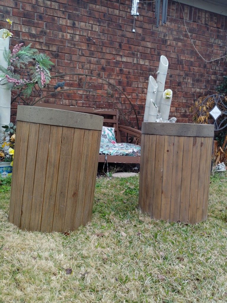 Farmhouse End Table Set
