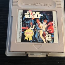 Nintendo Game Boy Game Star Wars