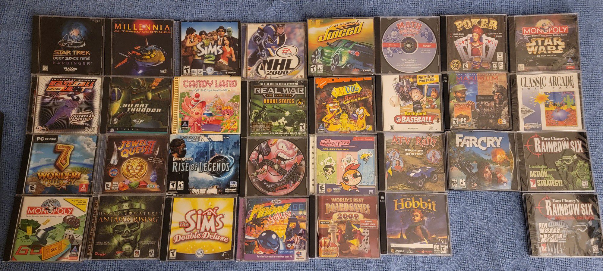 PC Video Game Lot 40+ Games