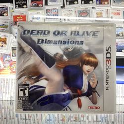Dead Or Alive Dimensions 3DS