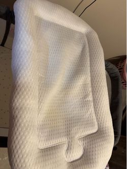 Boppy pillow (with cover) + snuggle me sleeper (no cover)