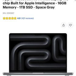 MacBook Pro 14inch M3 16gb Ram