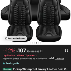 Waterproof Luxury Leather Seat
