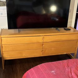 Mid-century Modern Blonde Dresser