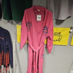 Bodho Robe - Handmade Evil Eye Kimono - Bohemian Cotton Cardigan 