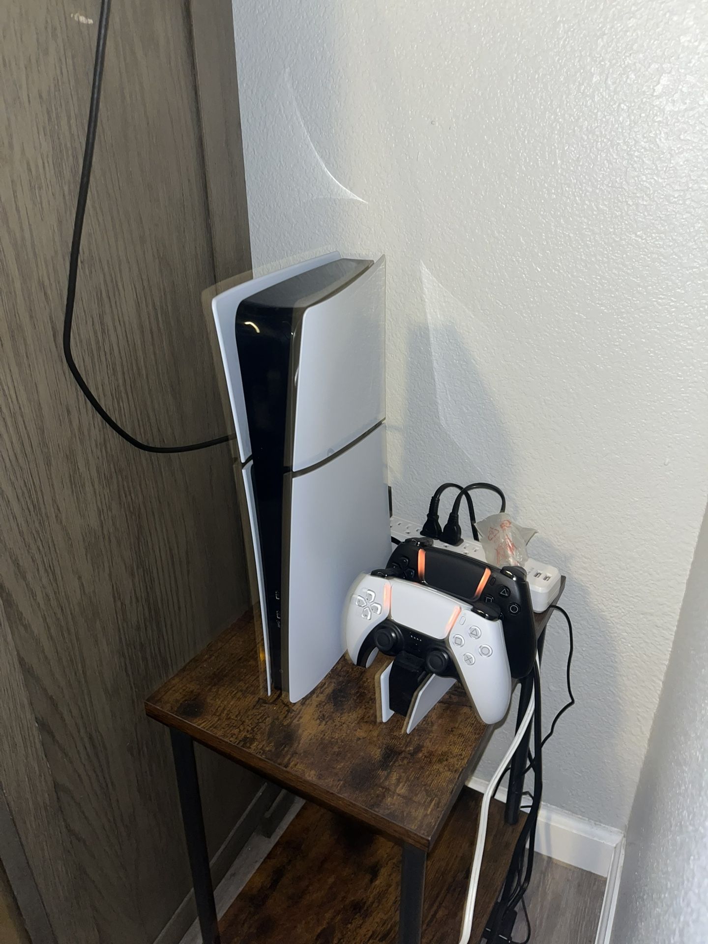 PlayStation 5 (PS5) Digital Only. 2 Remotes And A Charging Port