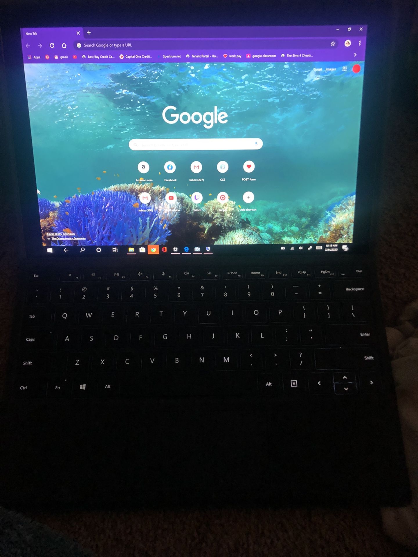Surface pro 2017 model 128gb for 400 obo