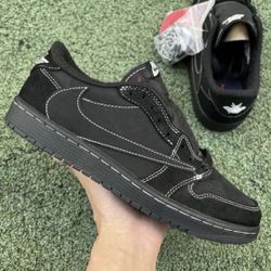  Travis Scott x Air Jordan 1 Low OG SP 'Black Phantom'