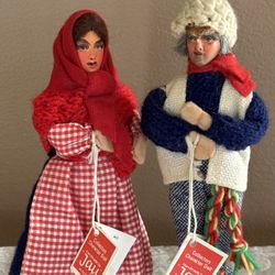 Vintage Jay Connemara Dolls – Handmade in Dublin, Ireland (1950s) 🔴Details Below🔴