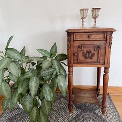 Antique Side Table, Nightstand 