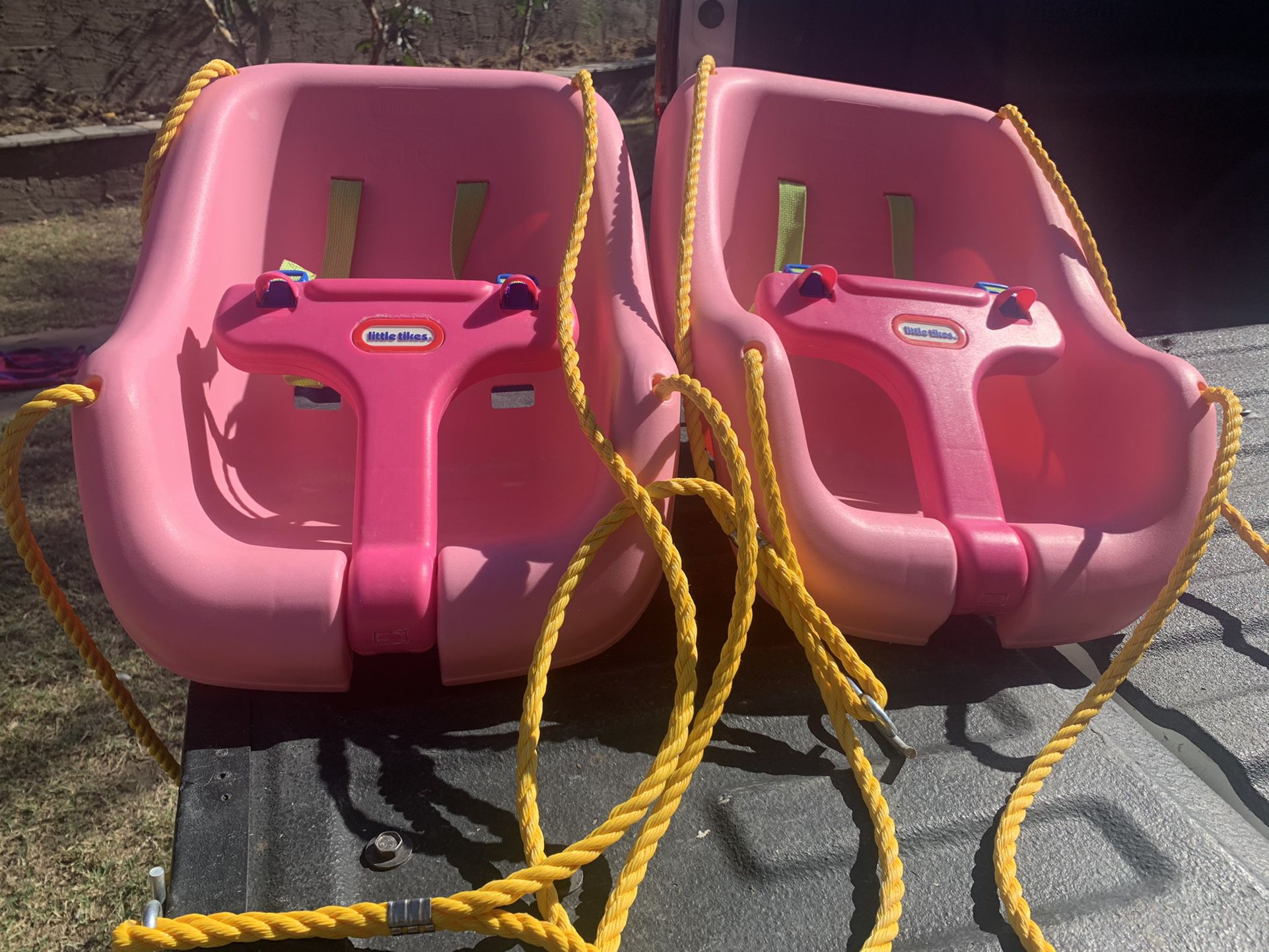Little tikes swings $10 each or $20 for both