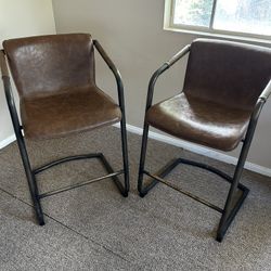 Leather Like Bar Stools