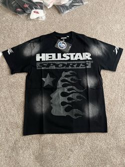 Hellstar Sports Graphic T-Shirt Black