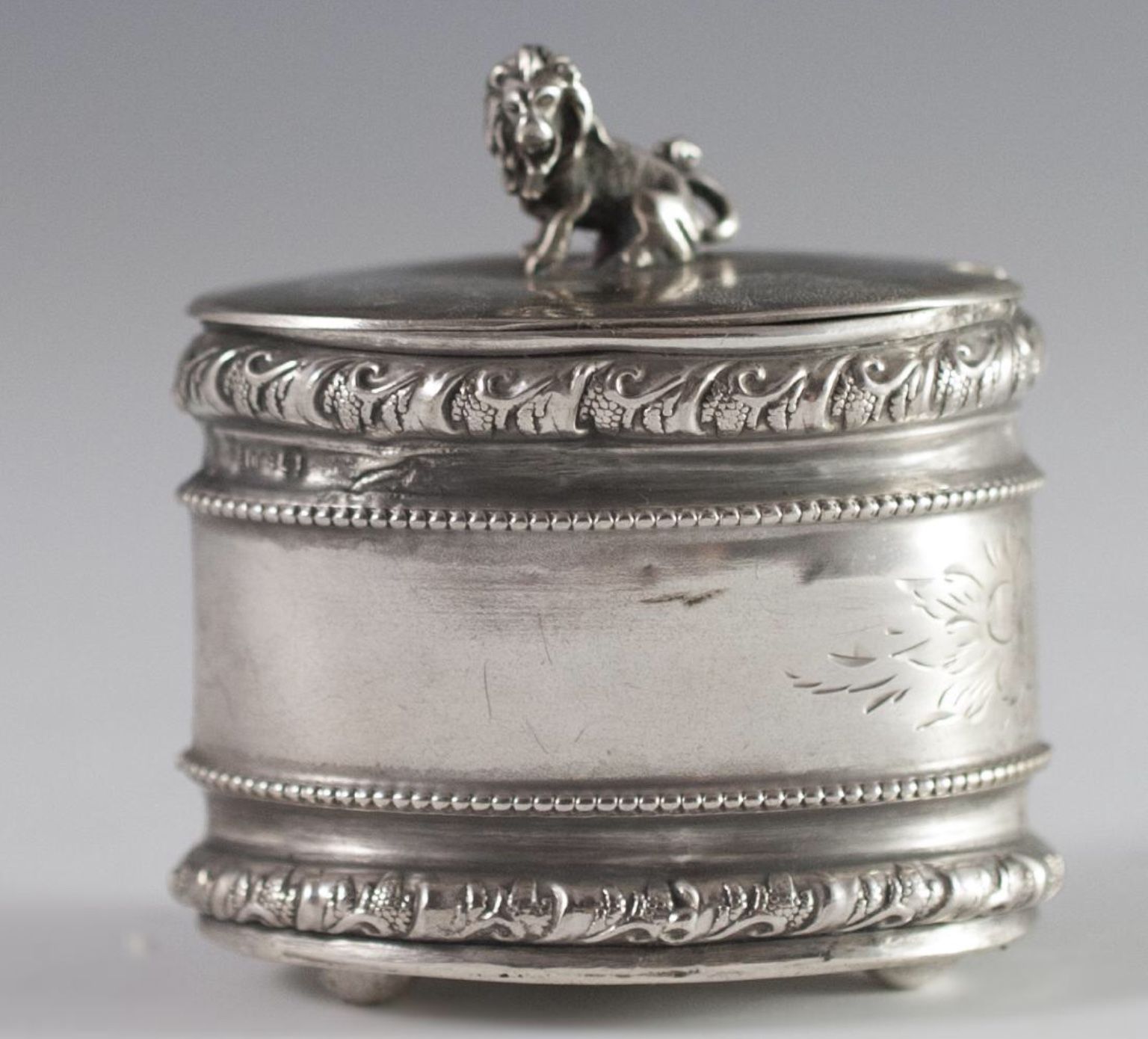 800 Sterling Silver Box