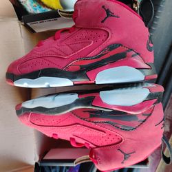 Red Jordan MVPs size 9c