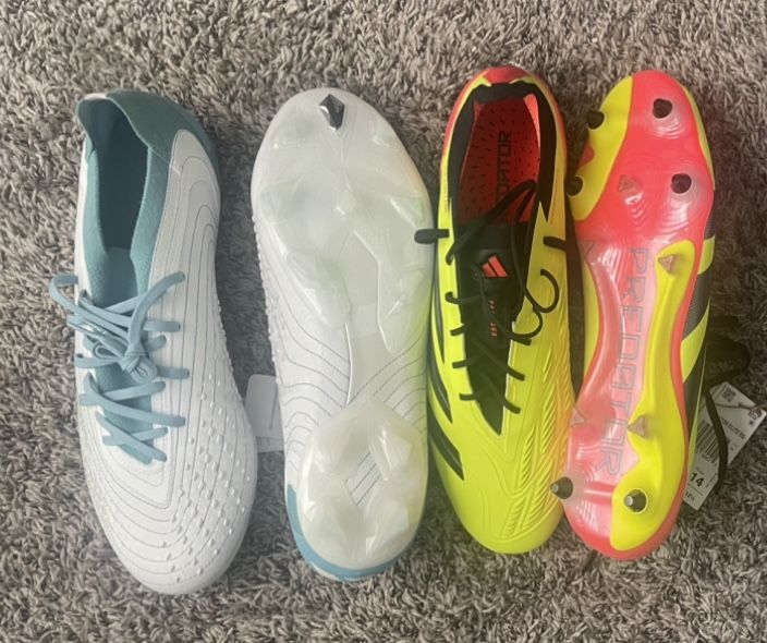 Bundle Two Adidas Predator Elite & Accuracy FG SG Men’s Size 13 Great Deal Two For One