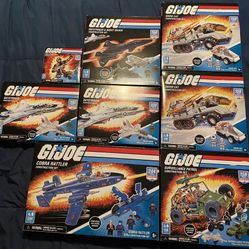 NEW GI JOE CONSTRUCTION SETS, LIKE LEGO