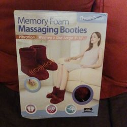 New MEMORY FOAM Massaging Booties Ladies Size 9-10 $20