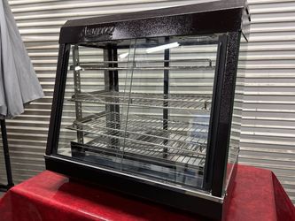 26" Food Warmer Heated Display Case Avantco SW-2H 1500 Watt 115V Dual Service #4457